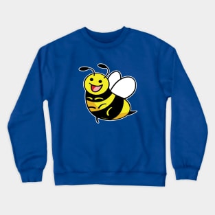 Classic courtieBee (with border) Crewneck Sweatshirt